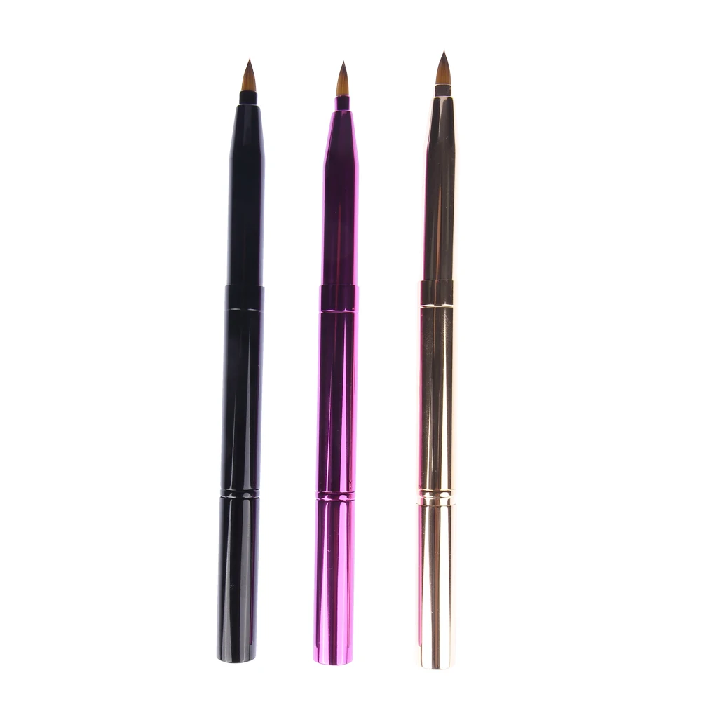 dual retractable lip liner brush