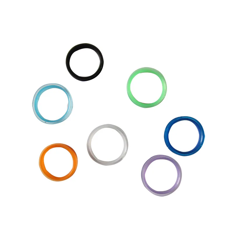 
Colorful Different Sizes Finger Ring Inserts for Hair Scissors 