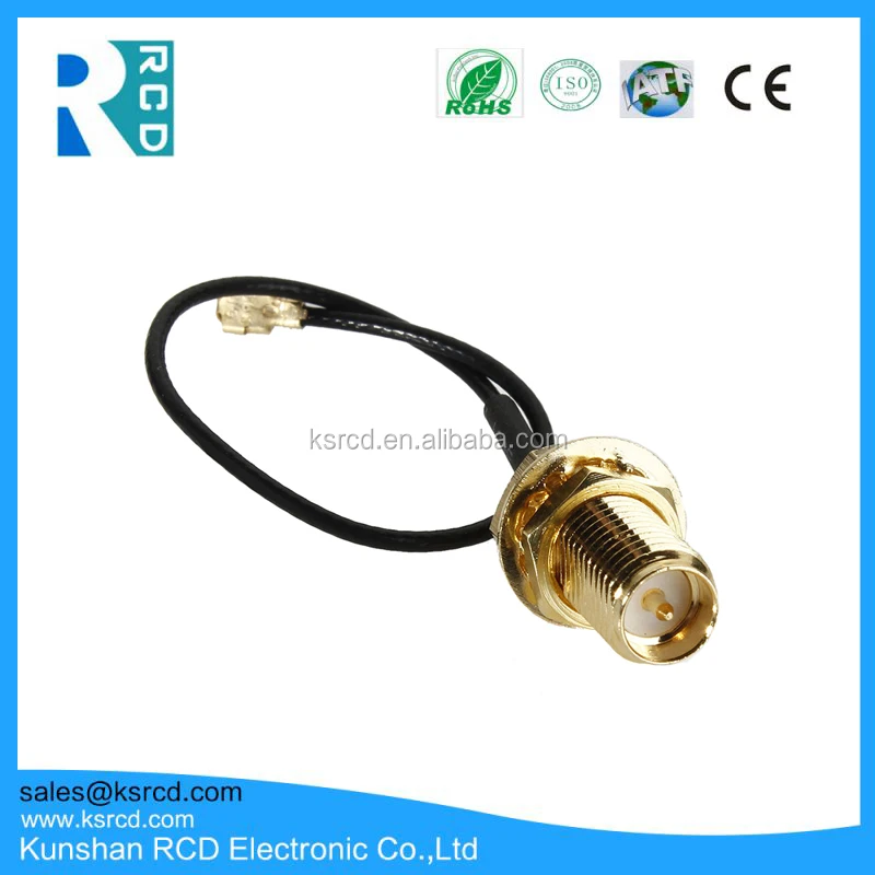 Удлинение Антенны Кабель IPEX RF1.13/Ufl на SMA Коаксиальный Соединительный 60 ММ