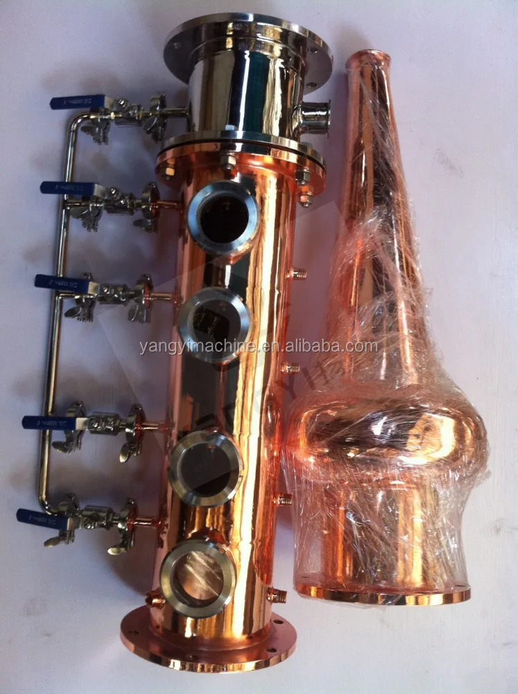 Copper Moonshine Still Distillation Column