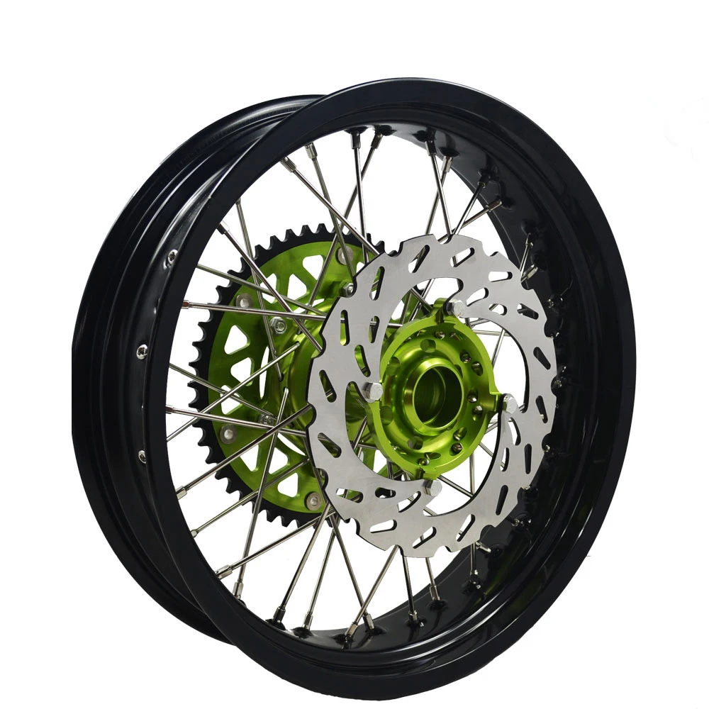 High Quality Pitbike Wheels Supermoto 17 Inch in  Motorcycle KX 250 KX250F