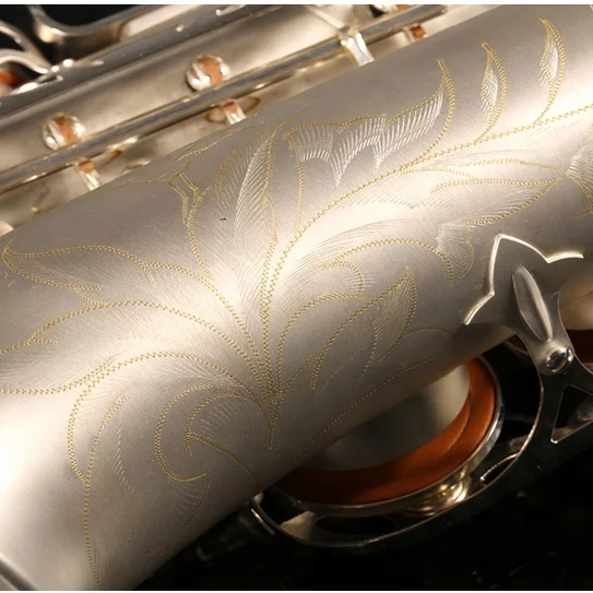 
Accept OEM Dasheng Music DSAS-711MS Matt Silver Alto Saxophone 