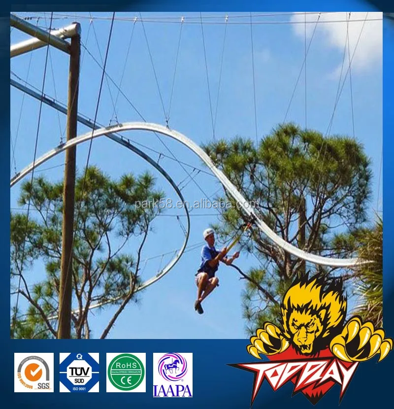 Customized The Rollercoaster Zipline - Skywalker - Adventure Builders