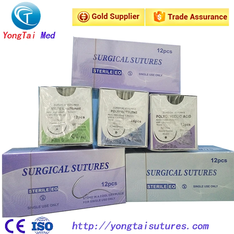 
Disposable china manufacture high quality new surgical mechanical sutures with ce made in China 