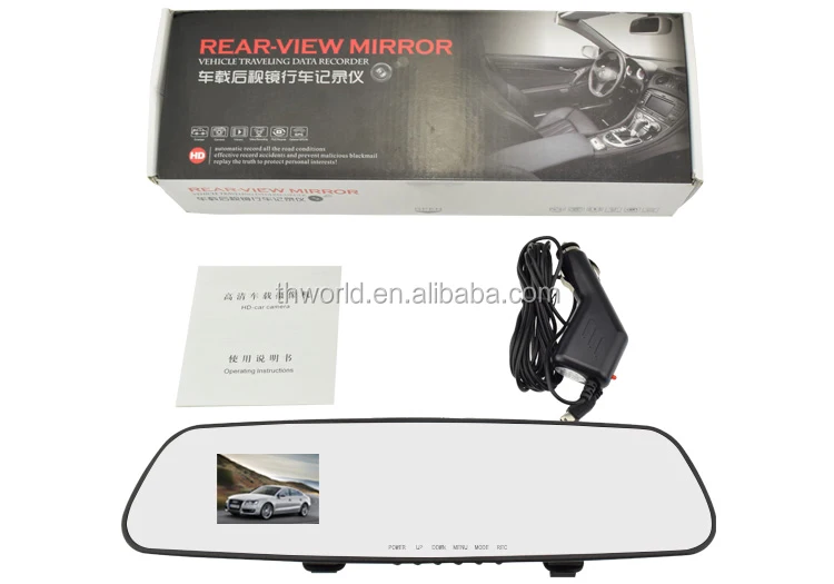
Cheap wholesale car dvr L3000 original 720P camera with rearview mirror dash cam car dvr for commercial car L3000 