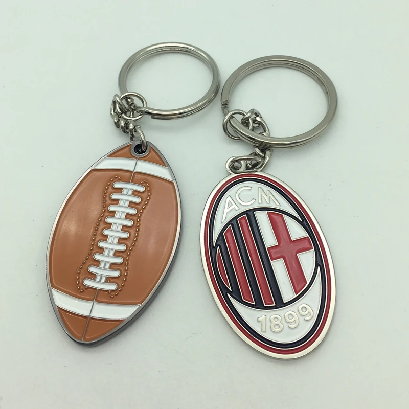 2023 Fashion Custom Logo Metal Keychain Die Cast Sublimation Enamel