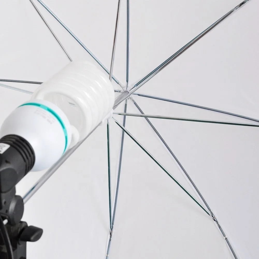 Triple 600W 5500K Photo Studio Day Light Umbrella Continuous Light Kit With Carrying Case, Professional Light for Studio