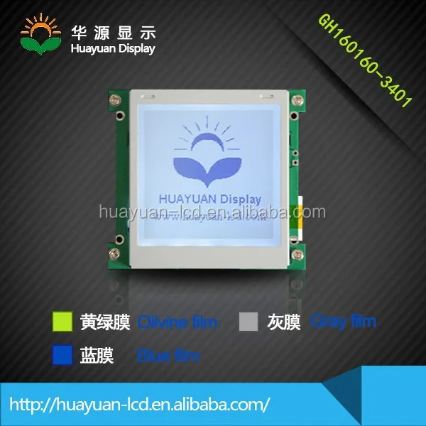 Жк-дисплей монохромный нгк 160 x 160