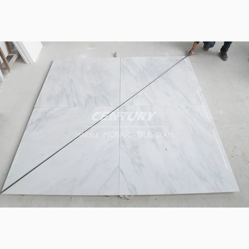 
Asian statuary white first class 48x48 white marble flooring tile 