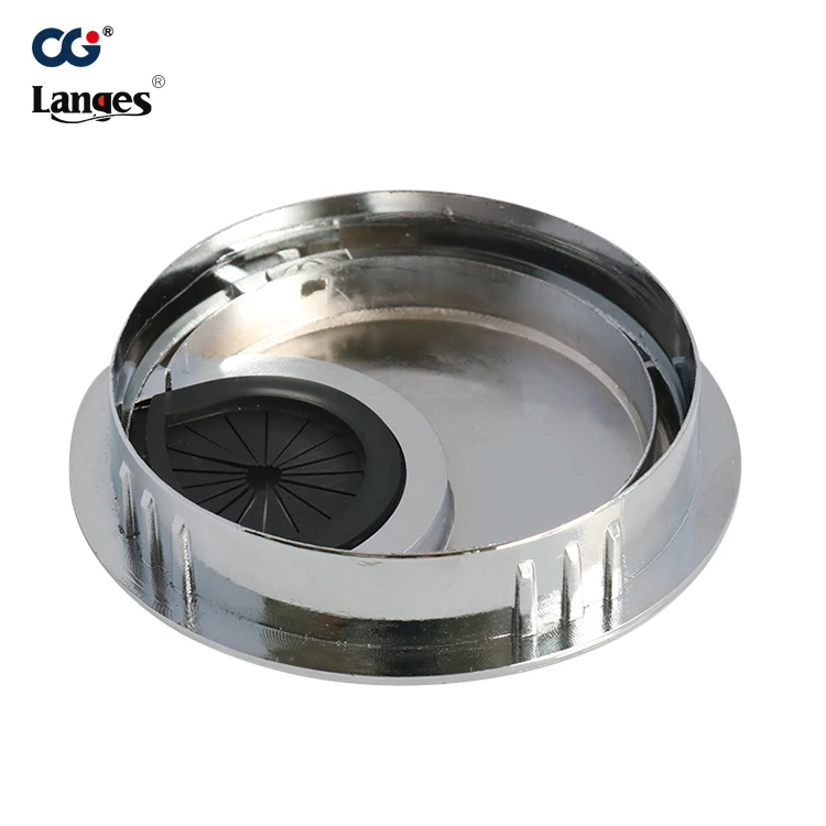 Cable hole cover dustproof waterproof square brush cable desk management grommet