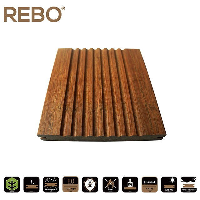 European Standard Garden Outdoor Bamboo Wood Flooring