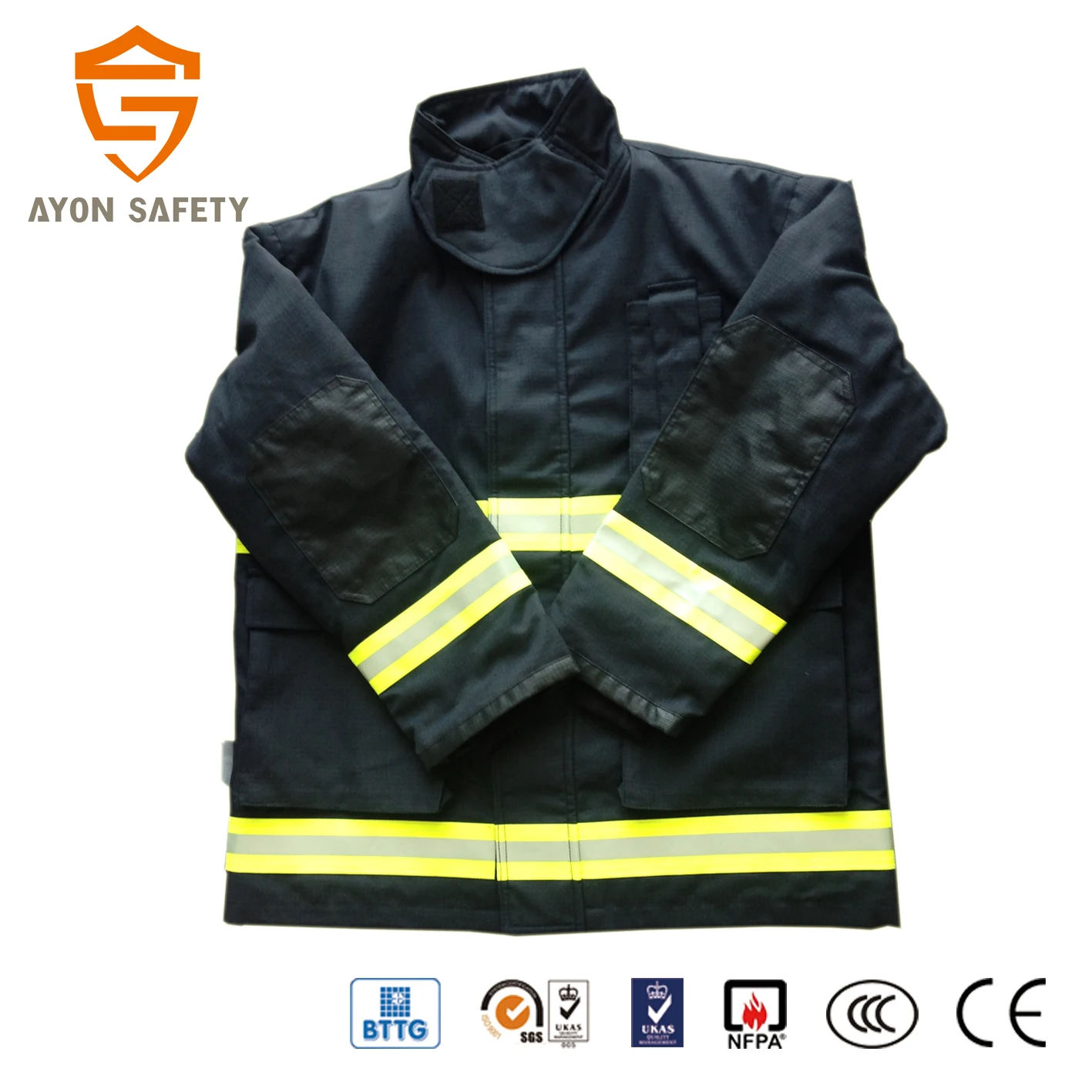 fireman suits clothing, fire protective suit with moisture / thermal barrier