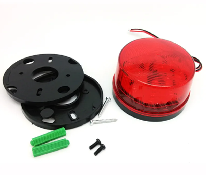 strobe light siren for electric fence energizer