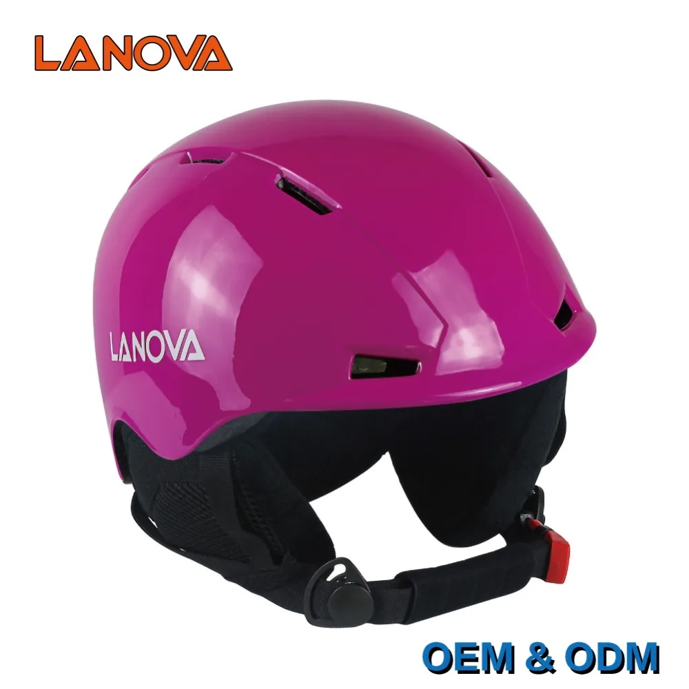 
Customized PC+EPS Adults And Kids In-mold Snowboard Helmet Skiing Helmet 