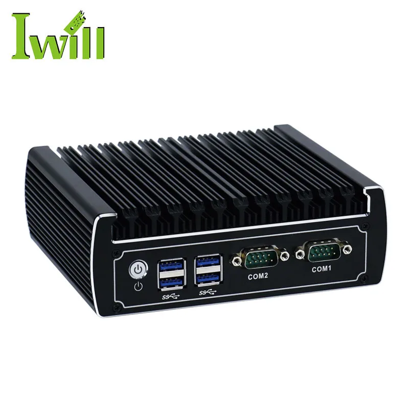 2017 thin client IBOX-501 N13 L2 i5-6200U pc Wifi/3G/4G fanless dual lan with M.2 linux system