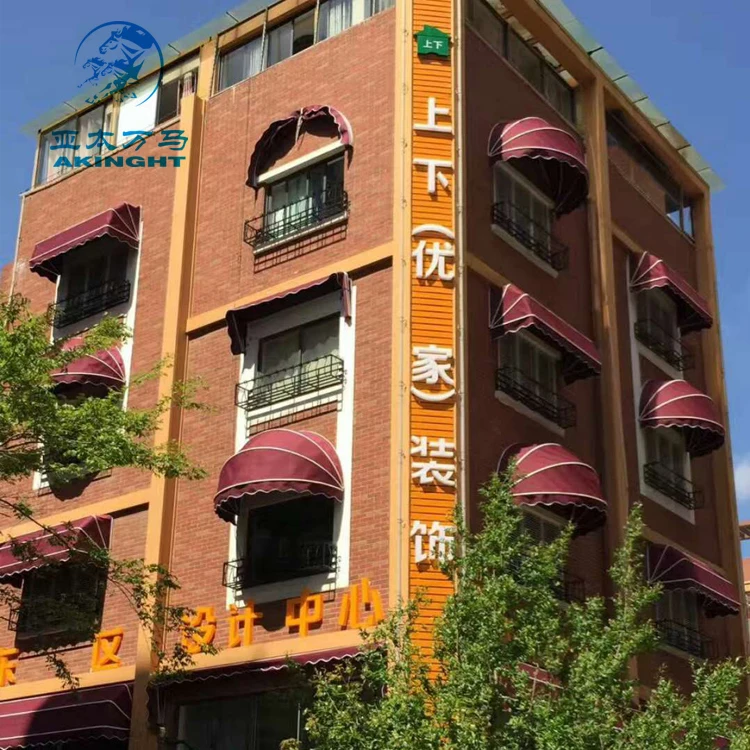 FRENCH DOME WINDOW AWNING FOR RESTAURANT OR HOTEL OR STORE