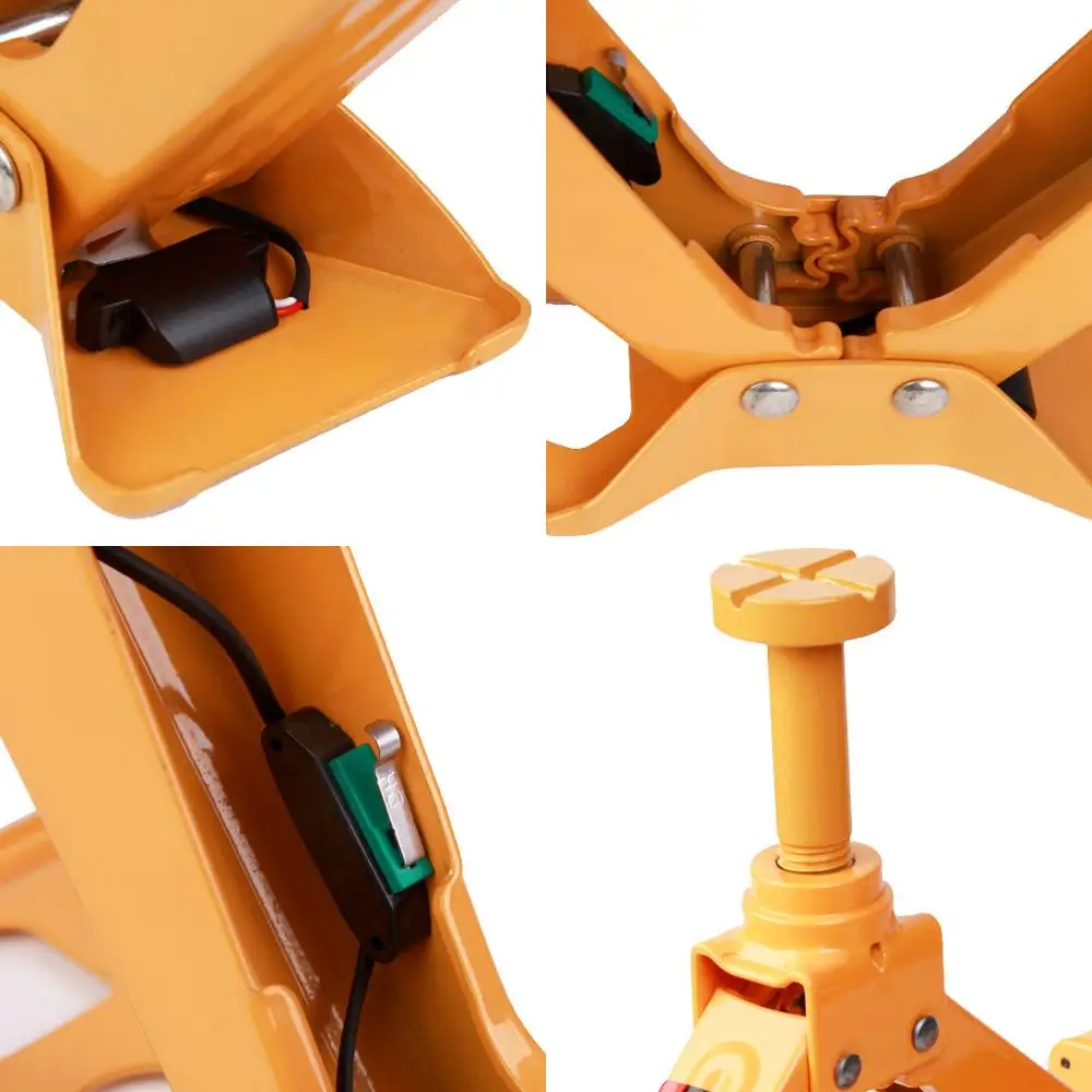
High Quality CE ISO Chinese Supplier Portable 2T Durable Electric Scissor car Jack and Impact Wrench DC12V for Quick Replace Tir 