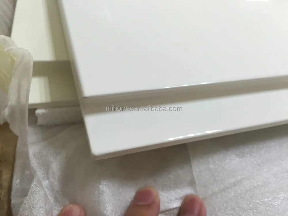 hot selling high gloss kitchen cabinet door handless door lacquered door