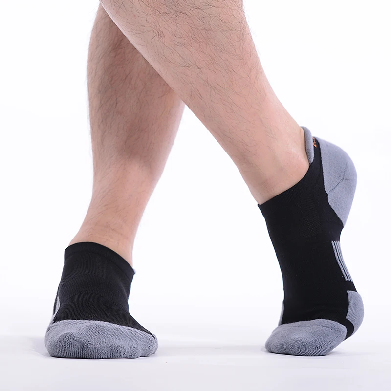 
MEIKAN Custom Unisex Short Socks Quick Drying Anti slip Running Sport Gym Sport Men Ankle Compression Socks 