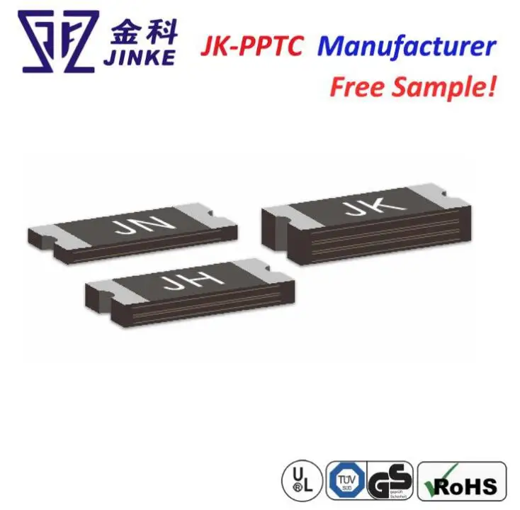
JK smd series resettable fuses/ 0603, 0805,1812, 1206, 1210,2921 smd series pptc resettable fuse 