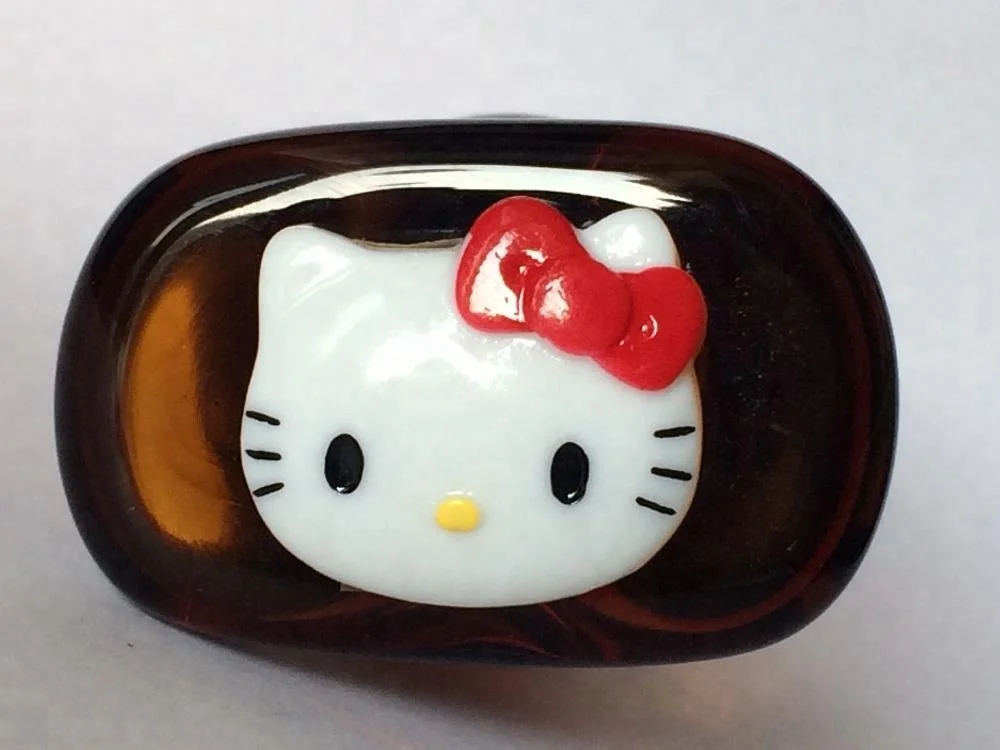 
High Quality Glass Anal Game Butt plug Crystal Kitty Cat Anal Plug 