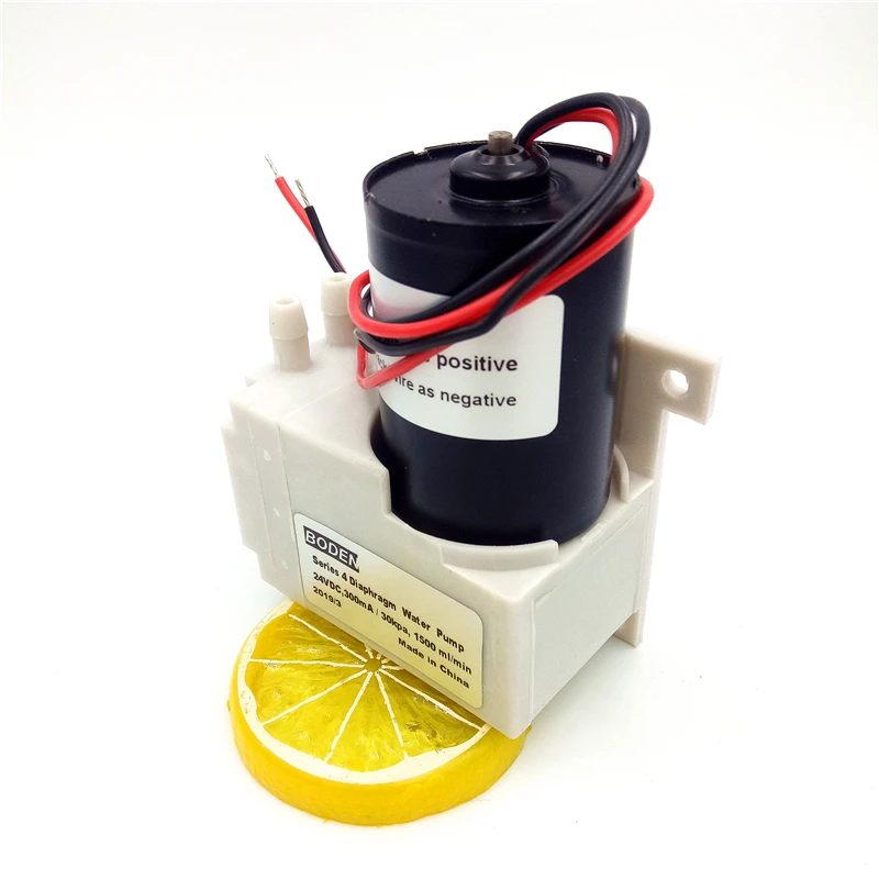 High pressure temperature diaphragm dc 24v brushless water pump