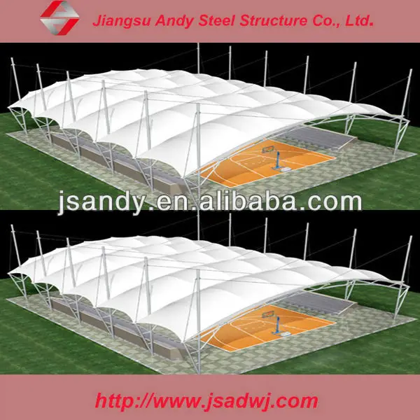 
shade high tensile fabric membrane structure 