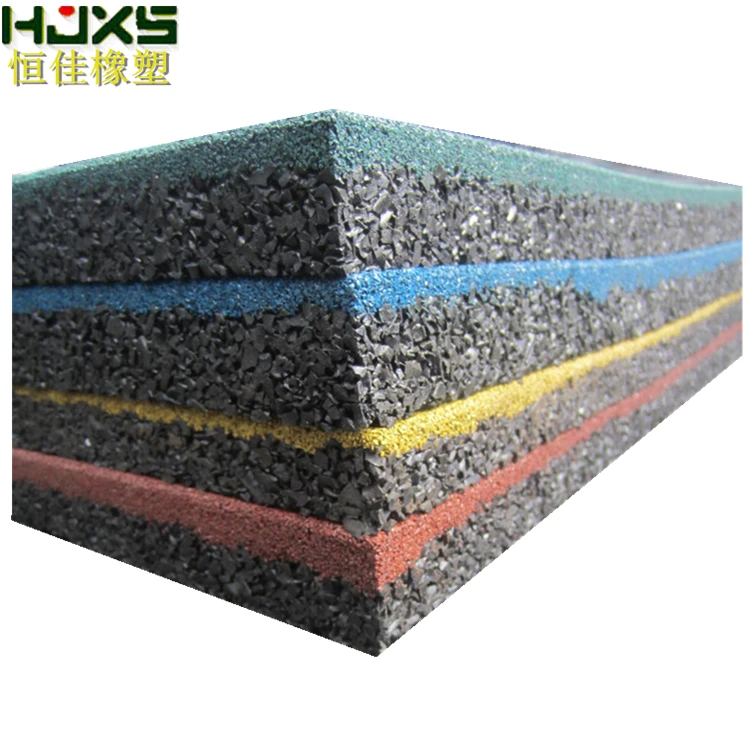 Cheap customized rubber flooring for exterior playground