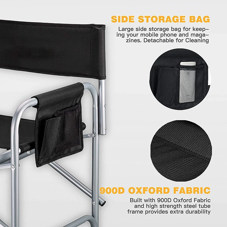 Heighten and Strengthen Folding Chair China Supplier Outdoor Director Chair