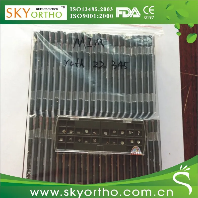 Популярные продажа мини рот сетки база кронштейн ортодонтическое с CE ISO13485 FDA
