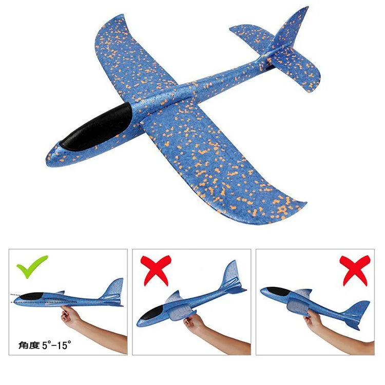 2018 New Creative EPP Foam Flying Glider Aircrafts Airplane Toy for Kids