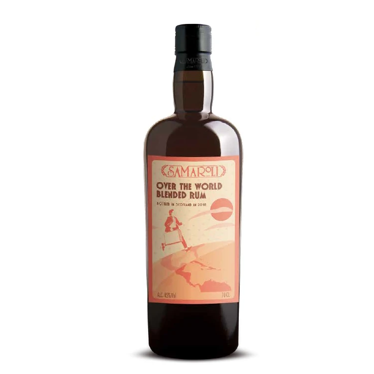 
Italian Intense Rum Powerful Complex Rum Over the Word Blended Rum Whisky 