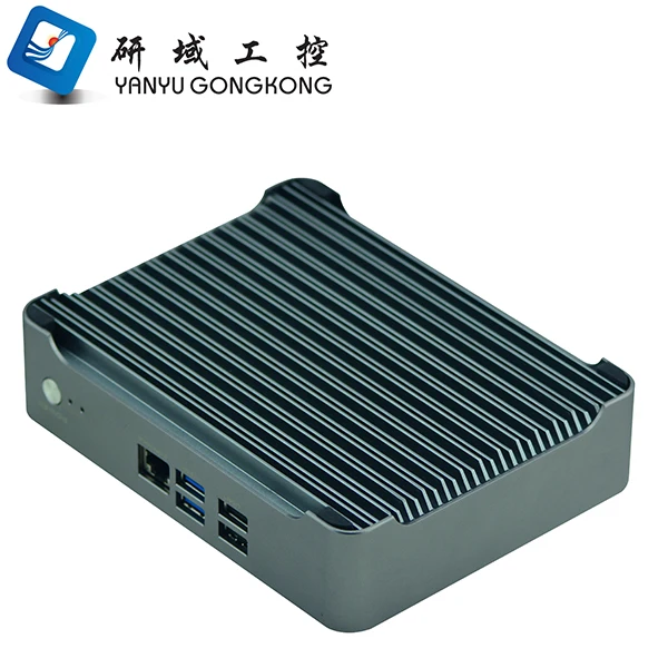 Мини нано-ПК intel nuc I3 I5 I7, Intel Celeron 3855U/ i3 6100U, сервер без вентилятора, нано-ПК