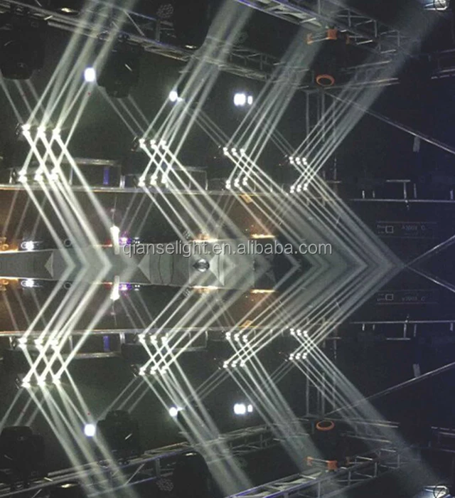 FCC CE ROHS LED Mini 16 Mirage Moving Head Stage Light DMX RGBW