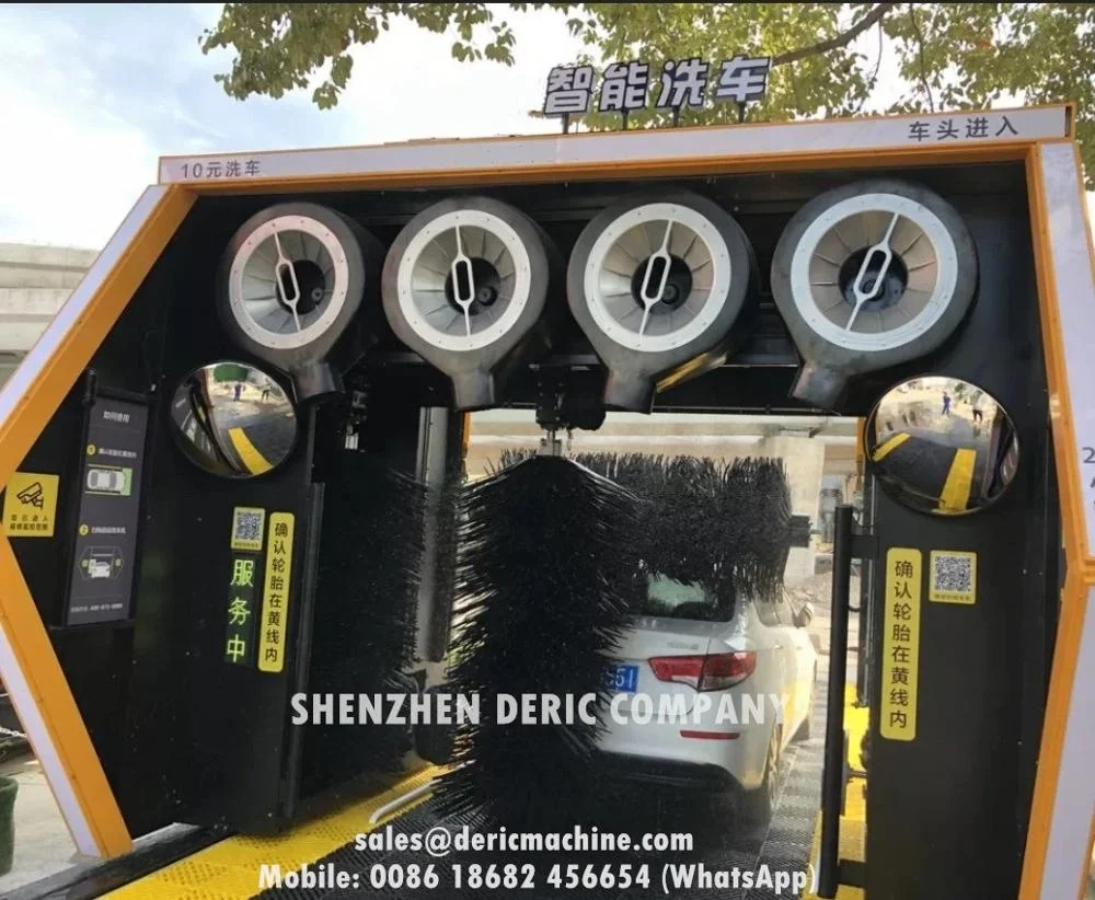 Brush Tunnel Washing Car Machine Automatic with 7/ 9/ 12 brushes