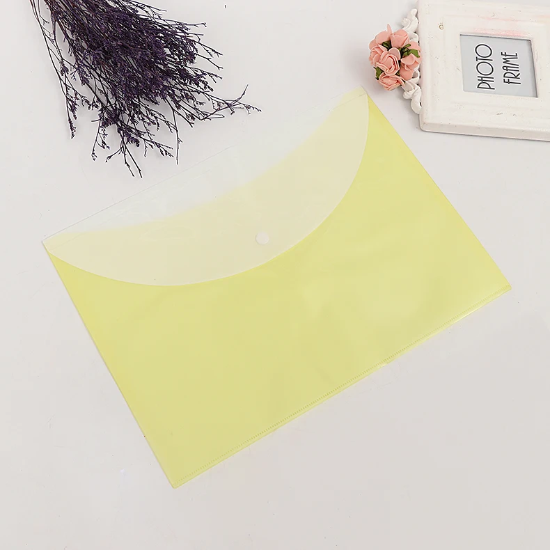 
A5 pocket folder a4 zip pp transparent file 