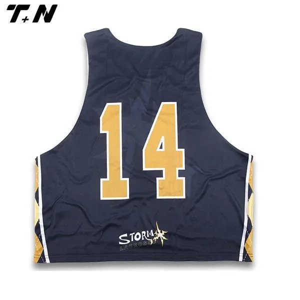 Индивидуальный Реверсивный сублимированный лакросс pinny