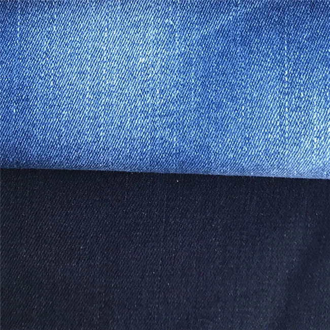 Rolls of stock jeans stretch raw denim fabric from factory