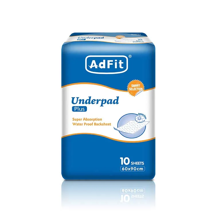 Adfit 60*90 soft breathable disposable waterproof adult underpad