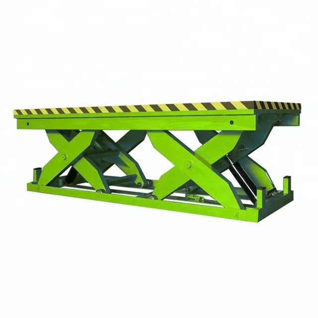 Brand Hydraulic Fixed Scissor Double Lifting Platform