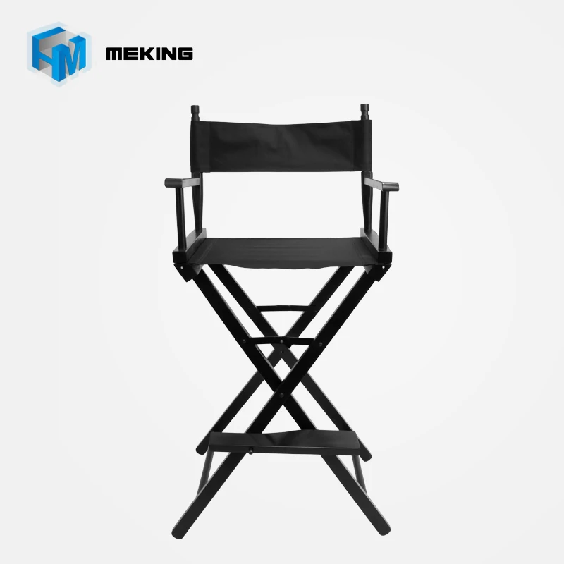 Meking Профессиональный складной визажиста кресло директора-высокая сиденье