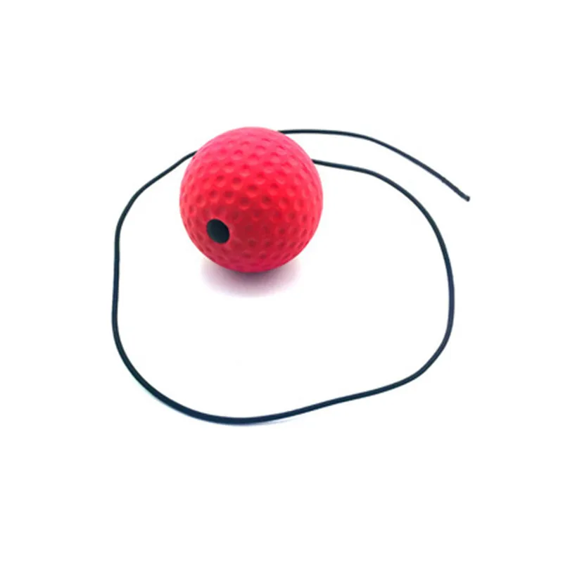 Rubber Solid Fitness Equipment Improving Speed Reactions Training Boxing Reflex Fight Ball