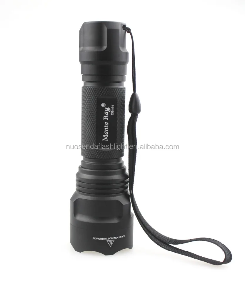 Manta Ray Mini C8 1xCREE XP-L Hi V3 2000lm 2 Groups Modes 5-Mode + 3-Mode LED Flashlight