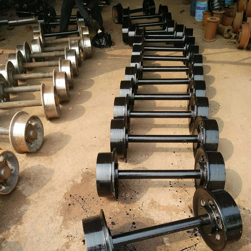 
Cast steel railway and mine wagon steel wheel 