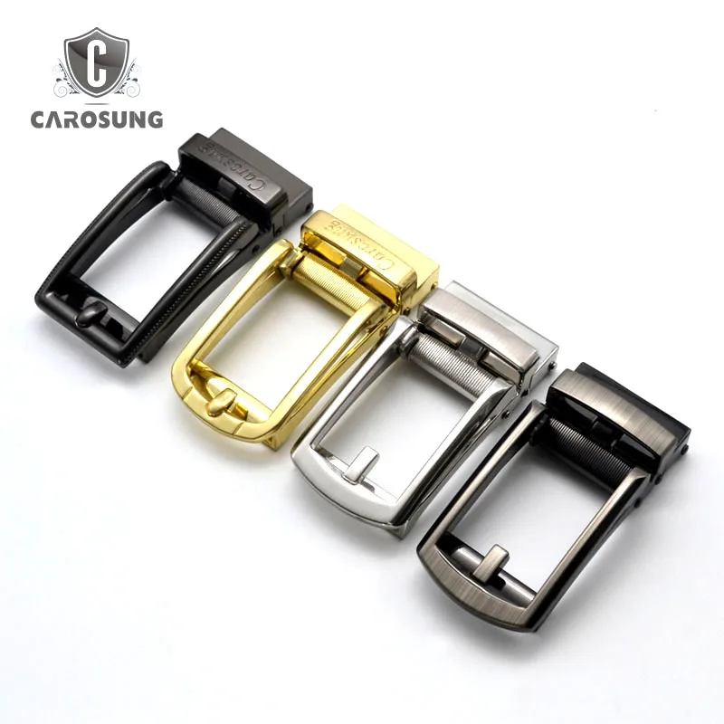 3.2CM custom metal automatic belt ratchet buckle manufacture belt buckle