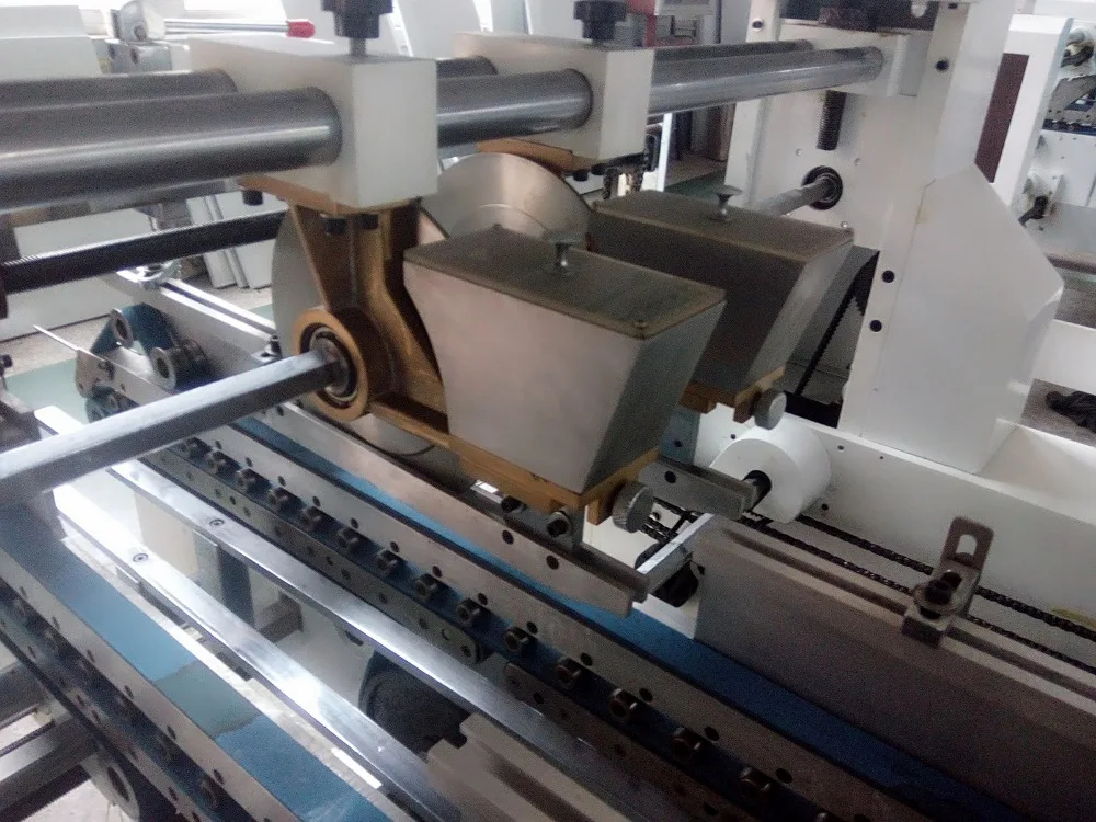 GK-780SLJ-Automatic High Speed with Great Quality 4/6 Corner Paper Box Folder Gluer