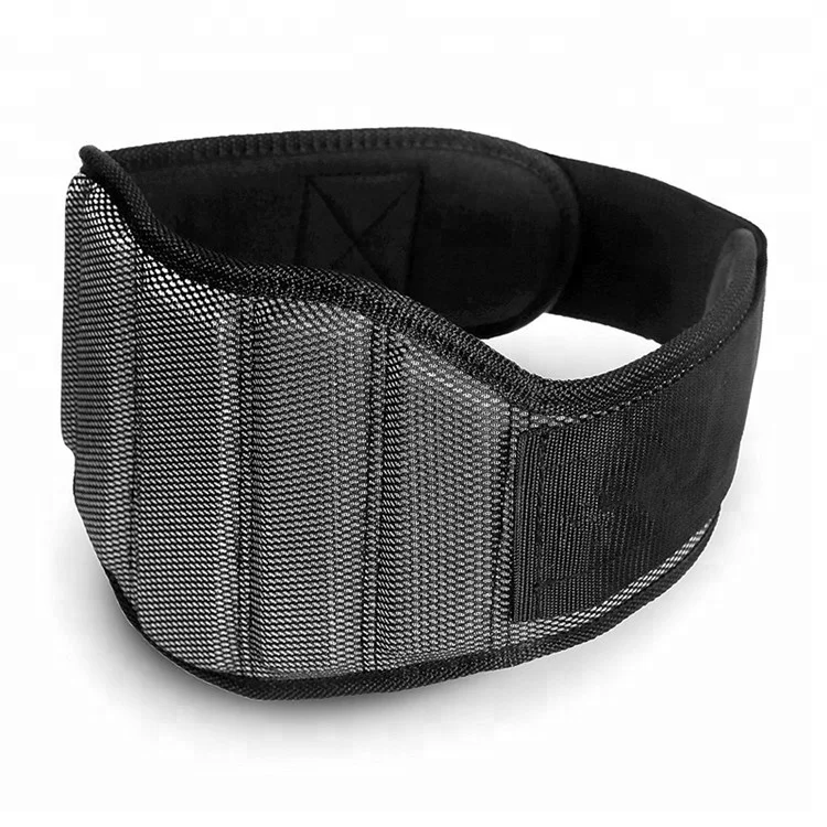 Прочный губчатый нейлоновый ремень для тяжелой атлетики гантели ремень для тренажерного зала защита Фитнес бодибилдинга тренировочный пояс