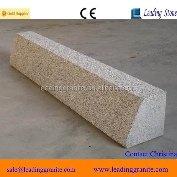 Cheap granite kerbs, driveway curb ramp