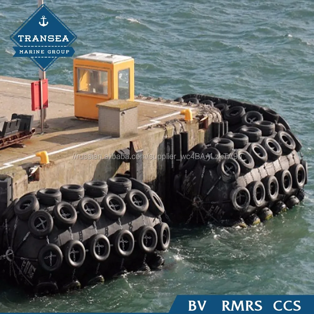 Пневматические yokohama fender для пирса