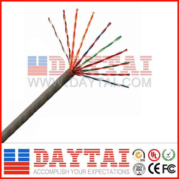 Сетевой Кабель 10 Пар UTP Кабель Кат 3/Cat 3